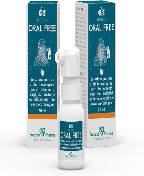 2 Confezioni GSE ORAL FREE SPRAY 20 ML
