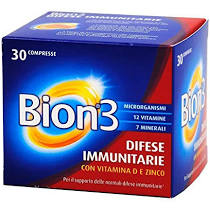 BION3 DIFESE IMMUNITARIE 30 COMPRESSE - Farmacianuova.eu