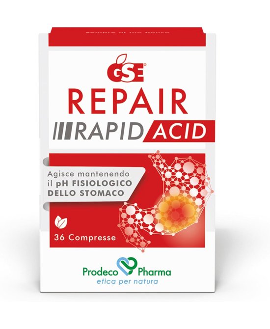 GSE REPAIR RAPID ACID 36 COMPRESSE - Farmacianuova.eu