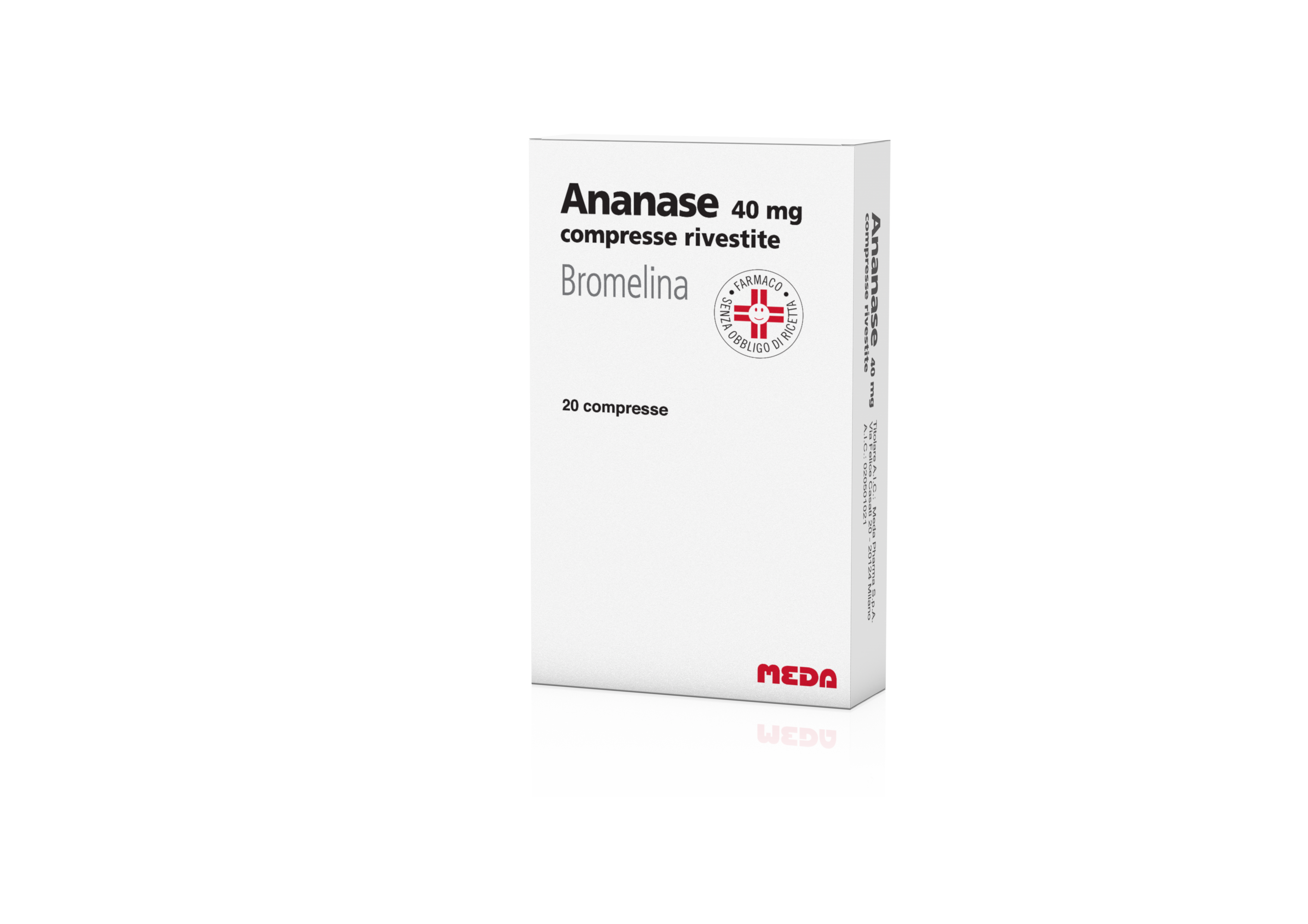 ANANASE*20CPR RIV 40MG - Farmacianuova.eu