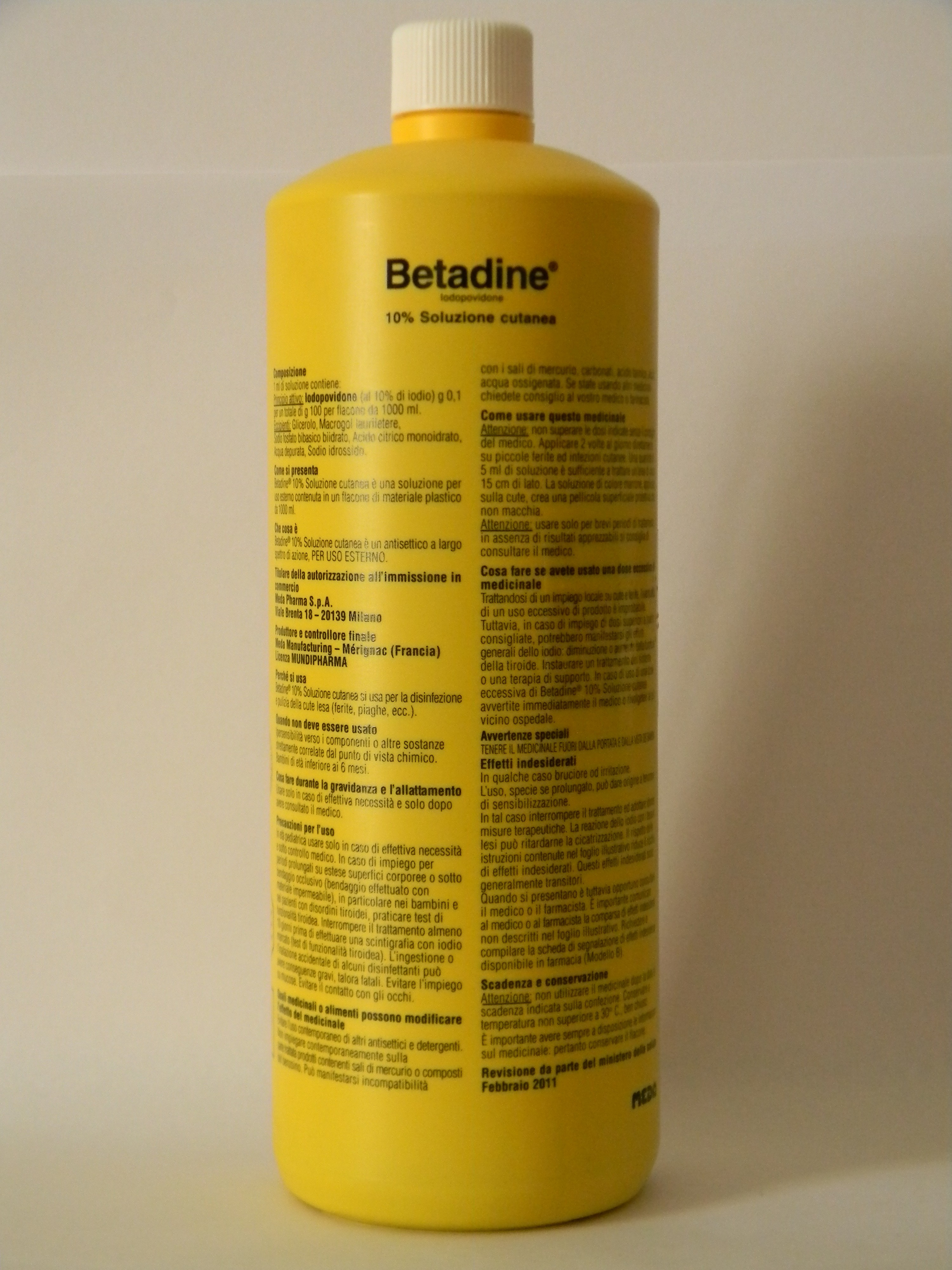 BETADINE*SOLUZ CUT FL 1000ML - Farmacianuova.eu