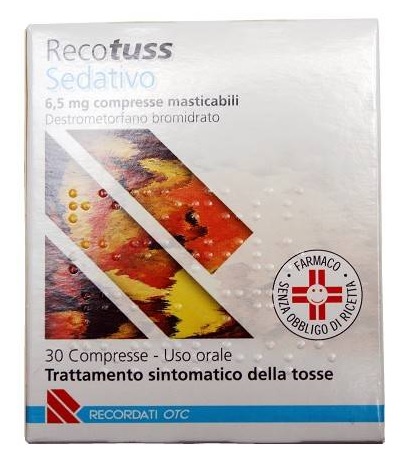 RECOTUSS SEDAT*30CPR MAST6,5MG - Farmacianuova.eu