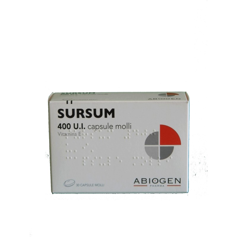 SURSUM*30CPS MOLLI 400UI - Farmacianuova.eu