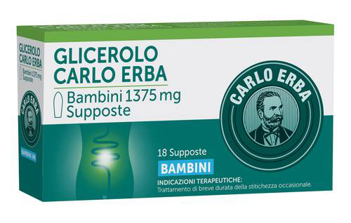 GLICEROLO*BB 18SUPP 1375MG - Farmacianuova.eu