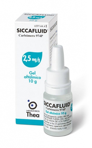 SICCAFLUID*GEL OFT 10G 2,5MG/G - Farmacianuova.eu
