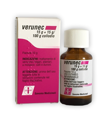 VERUNEC*FL 15G+15G/100G COLLOD - Farmacianuova.eu