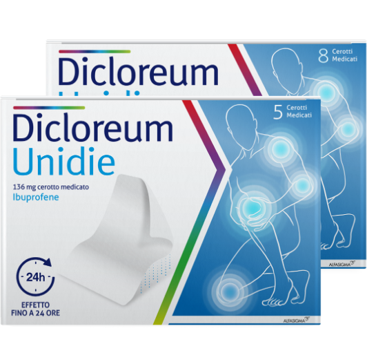 DICLOREUM UNIDIE*5CER 136MG24H - Farmacianuova.eu