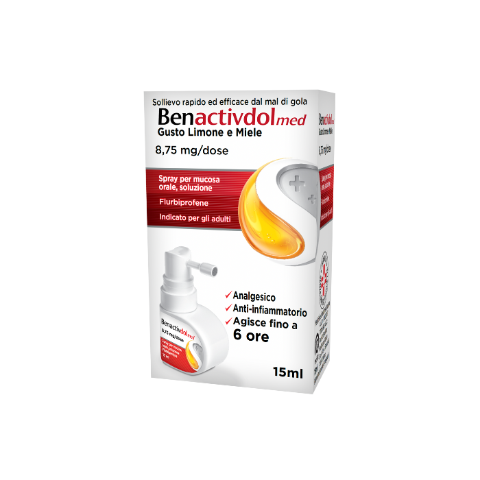 BENACTIVDOLMED*SPRAY 15ML - Farmacianuova.eu