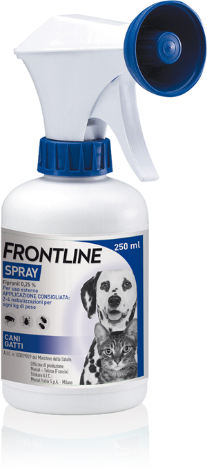 FRONTLINE SPRAY*FL 250ML+POMP - Farmacianuova.eu