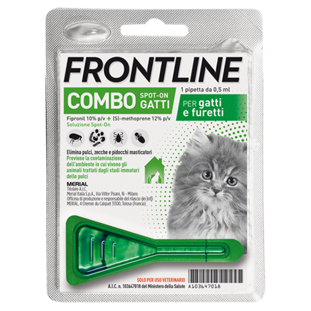FRONTLINE COMBO*1PIP GATTI/FUR - Farmacianuova.eu