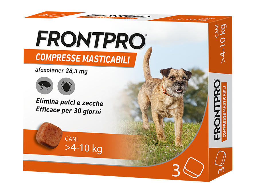 FRONTPRO*3CPR 4-10KG 28,3MG - Farmacianuova.eu