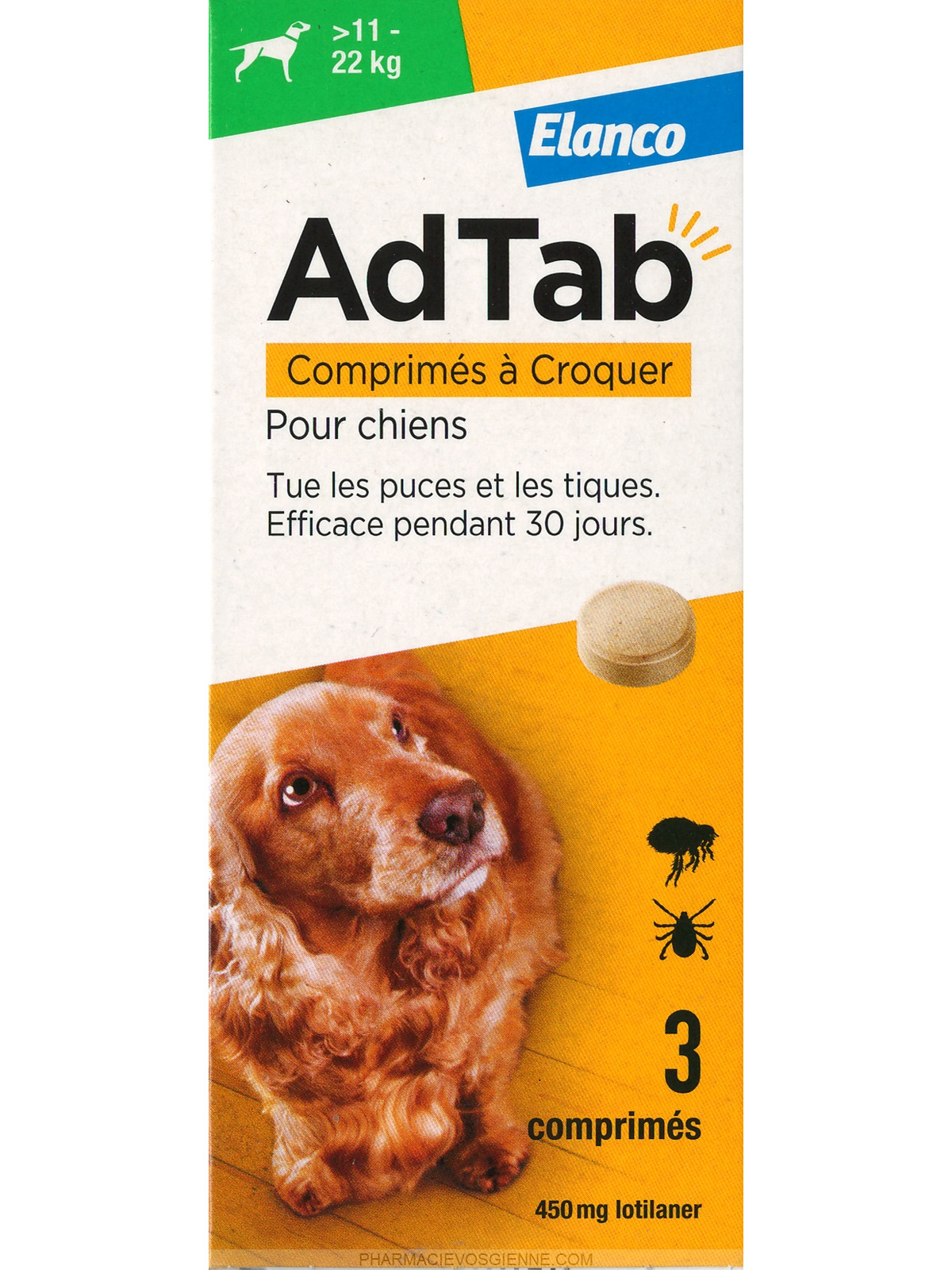 ADTAB*3CPR 450MG CANI 11-22KG - Farmacianuova.eu