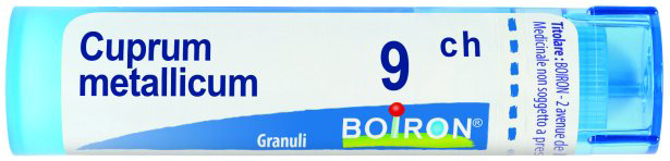 CUPRUM METALLICUM 9 CH GRANULI - Farmacianuova.eu