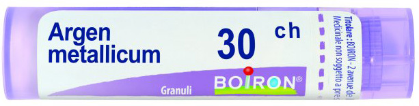 ARGENTUM METALLICUM 30 CH GRANULI - Farmacianuova.eu
