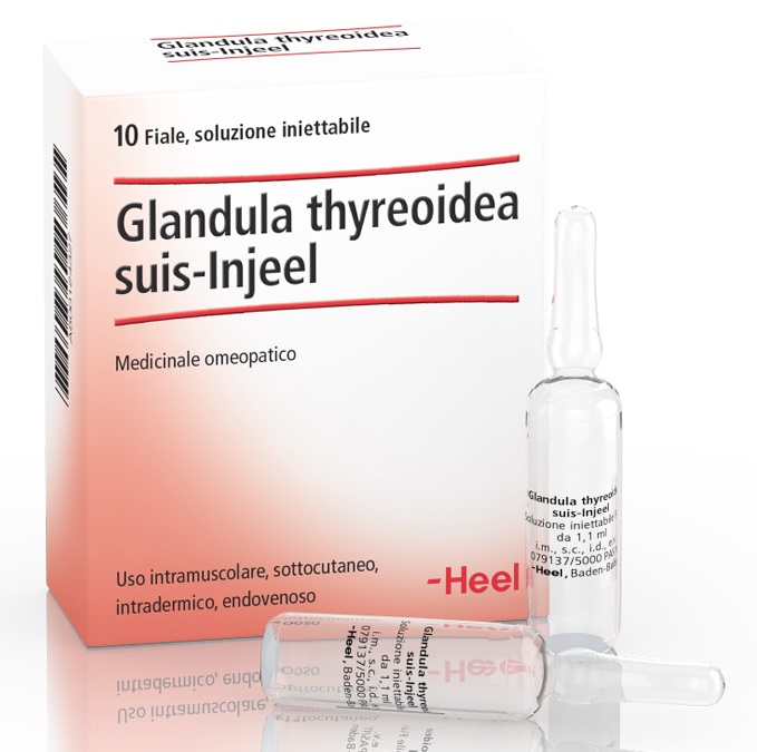 HEEL GLANDULA THYROIDEA SUIS INJEEL 10 FIALE - Farmacianuova.eu