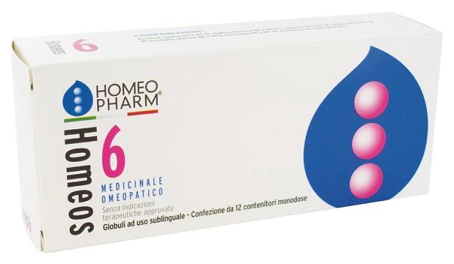 HOMEOS 6 GLOBULI 15 TUBI - Farmacianuova.eu