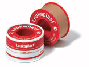 CEROTTO CHIRURGICO PER FISSAGGIO MEDICAZIONI IN ROCCHETTO LEUKOPLAST SUPPORTO VISCOSA COLOR PELLE MASSA ADESIVA CAUCCIU' OSSIDO DI ZINCO 2,5X500CM - Farmacianuova.eu