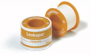CEROTTO IN ROCCHETTO LEUKOPOR IPOALLERGENICO TESSUTO NON TESSUTO BIANCO 1,25X500 CM - Farmacianuova.eu