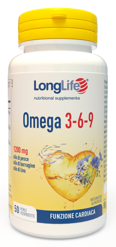 LONGLIFE OMEGA 3 6 9 50 PERLE - Farmacianuova.eu