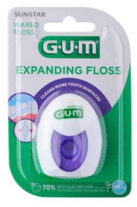 GUM EXPANDING FLOSS FILO 30 M - Farmacianuova.eu