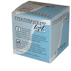 BENDA ELASTICA AUTOADESIVA PHARMAHAFT CM4X4M 1 PEZZO - Farmacianuova.eu