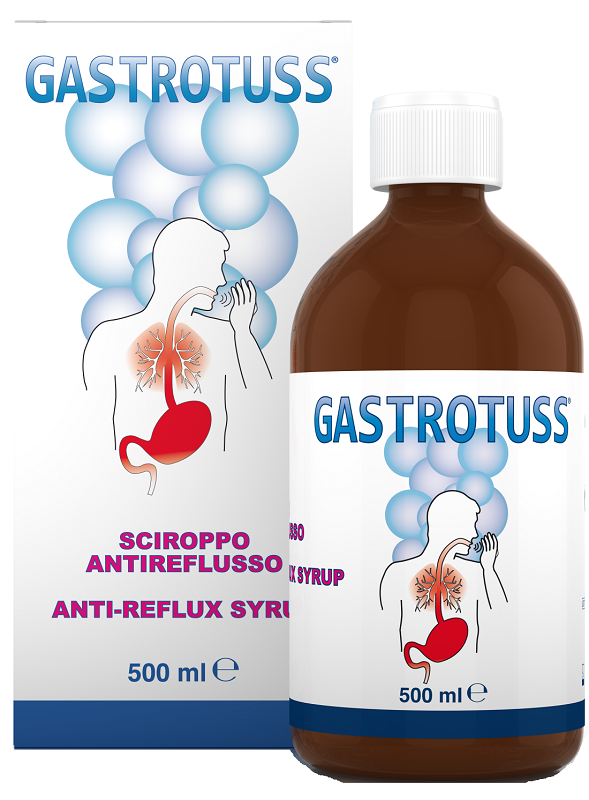 SCIROPPO ANTIREFLUSSO GASTROTUSS 500 ML - Farmacianuova.eu