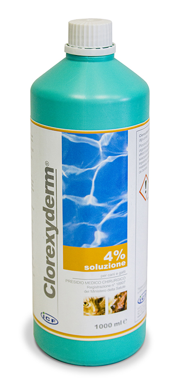 CLOREXYDERM SOLUZIONE 4% 1000 ML - Farmacianuova.eu