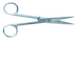 FORBICI RETTA PUNTE ACUTE 14CM - Farmacianuova.eu