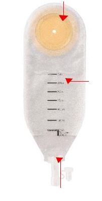 SACCA PER DRENAGGIO DELLE FERITE COLOPLAST CAPACITA' MINI 100ML 20 PEZZI ARTICOLO 2240 - Farmacianuova.eu