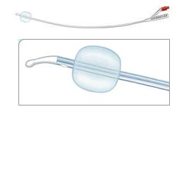 CATETERE FOLEY IN SILICONE PER ADULTI BRILLANT PLUS 2 VIE SENZA SCANALATURE CH16 LUNGHEZZA 41 CM PALLONCINO 10 ML PUNTA CILINDRICA 2 FORI 1 PEZZO - Farmacianuova.eu
