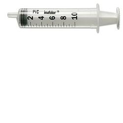 SIRINGA PIC MONOUSO STERILE SENZA AGO CAPACITA' 5ML 1 PEZZO - Farmacianuova.eu