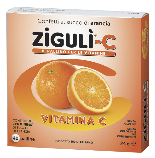 ZIGULI C ARANCIA 40 CONFETTI 24 G - Farmacianuova.eu