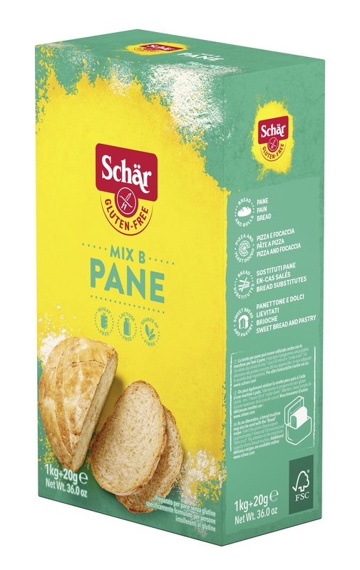 SCHAR MIX B PREPARATO PANE 1 KG - Farmacianuova.eu