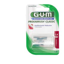 GUM PROXABRUSH CLASSIC 612 SCOVOLINO INTERDENTALE 8 PEZZI - Farmacianuova.eu