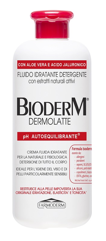 BIODERM DERMOLATTE CREMA FLUIDA 500 ML - Farmacianuova.eu