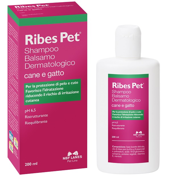RIBES PET SHAMPOO BALSAMO FLACONE 200 ML - Farmacianuova.eu