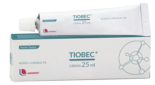 TIOBEC CREMA ACIDO LIPOICO 5% 25 ML - Farmacianuova.eu