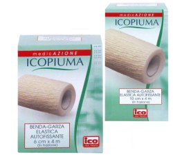ICOPIUMA BENDA GARZA ELASTICA AUTOFISSANTE CM10X4MT 1 PEZZO - Farmacianuova.eu