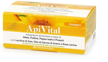 APIVITAL 15 FLACONCINI DA 20 ML - Farmacianuova.eu