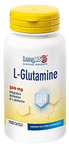 LONGLIFE L-GLUTAMINE 100 CAPSULE - Farmacianuova.eu
