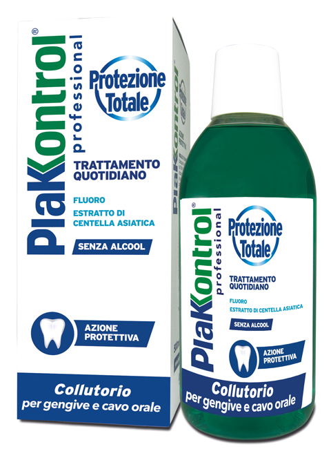 PLAKKONTROL PROTEZIONE TOTALE COLLUTORIO 500 ML - Farmacianuova.eu