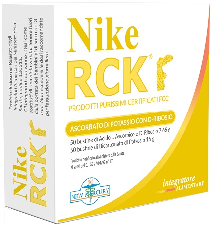 NIKE RCK ASCORBATO POTASSIO + RIBOSIO 100 BUSTINE 22,65 G - Farmacianuova.eu
