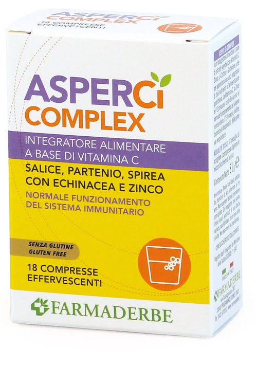 ASPER CI COMPLEX 18 COMPRESSE EFFERVESCENTI - Farmacianuova.eu