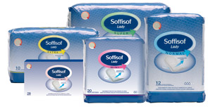 PANNOLONE PER INCONTINENZA CON PROTEZIONI DISCRETE MORBIDE E ANATOMICHE CON NUCLEO SUPER ASSORBENTE E UNO SPECIALE FILTRANTE ESTERNO TRASPIRANTE SOFFISOF LADY NORMALE 12 PEZZI - Farmacianuova.eu