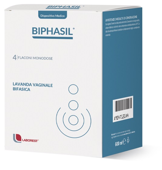 BIPHASIL TRATTAMENTO VAGINALE 4 FLACONIX150 ML - Farmacianuova.eu