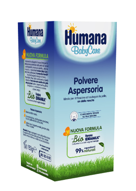 HUMANA BABY CARE POLVERE ASPERSORIA 150 G - Farmacianuova.eu