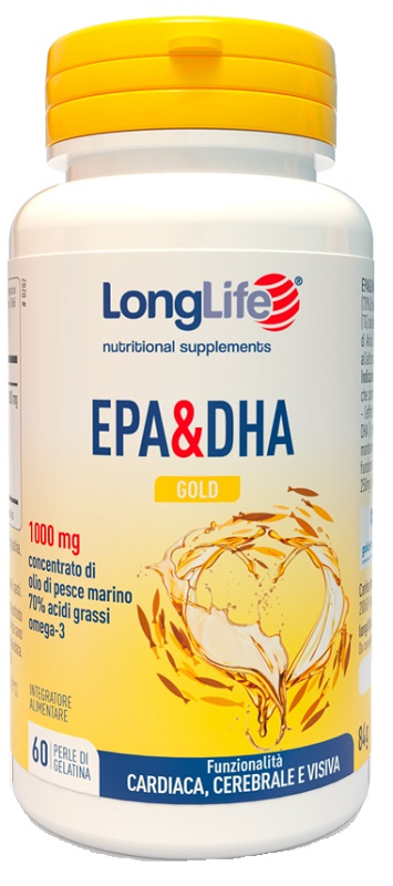LONGLIFE EPA DHA GOLD 60 PERLE - Farmacianuova.eu