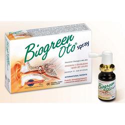 SOLUZIONE OTOLOGICA BIOGREEN OTO SPRAY RIMOZIONE E DISSOLUZIONE CERUME 13 ML - Farmacianuova.eu