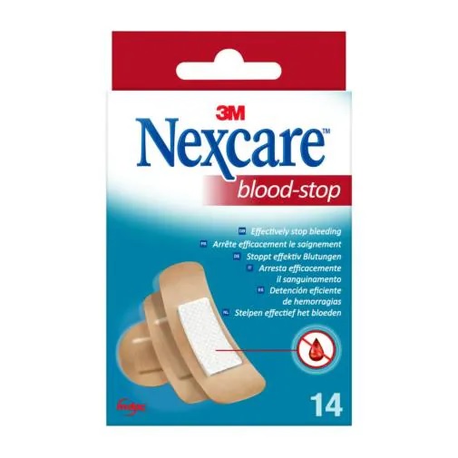 CEROTTO PREPARATO EMOSTATICI NEXCARE BLOOD STOP 14 PEZZI - Farmacianuova.eu