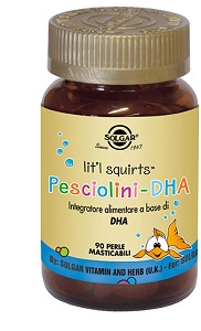 PESCIOLINI DHA 90 PERLE MASTICABILI - Farmacianuova.eu